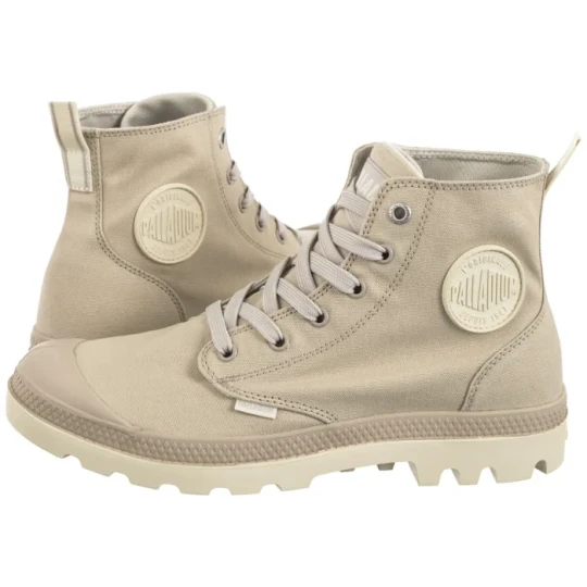 Zdjęcie produktu Trampki Pampa Duo Chrome Natural Grey 74470-096-M (PA147-a) Palladium