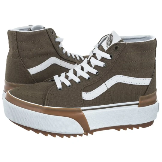 Zdjęcie produktu Trampki Sk8-Hi Tapered Canvas Dark Olive VN0005U2DOL1 (VA406-a) Vans