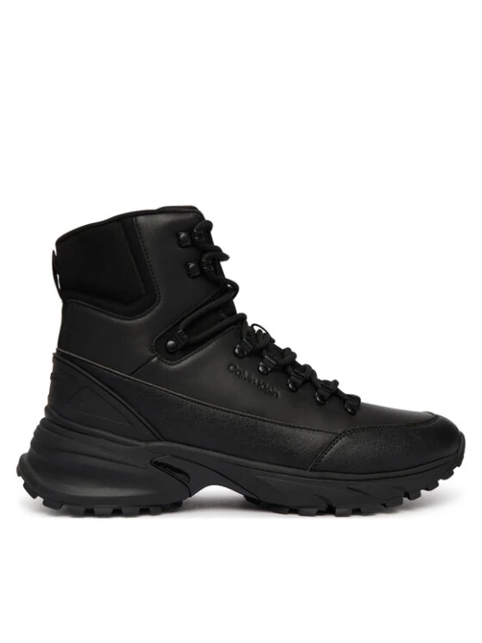 Zdjęcie produktu Trapery Calvin Klein Hike Runner Mid Laceup Lth HM0HM02323 Czarny