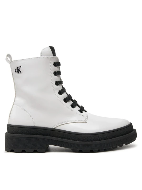 Zdjęcie produktu Trapery Calvin Klein Jeans Lace-Up Bootie V4A5-81031-1453 S Biały