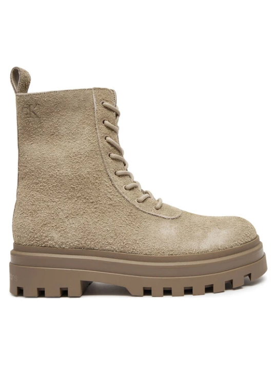 Zdjęcie produktu Trapery Calvin Klein Jeans Lugged Lace Zip Boot Oxf Hr Su YM0YM01068 Beżowy