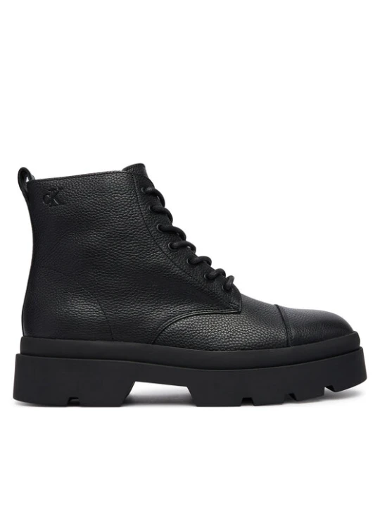 Zdjęcie produktu Trapery Calvin Klein Lugged Mid Lace Up Tc Tu Lth HM0HM02267 Czarny