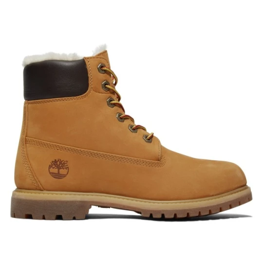 Zdjęcie produktu Trapery damskie TIMBERLAND 6 Inch Warm Lined Waterproof Boot Brązowy