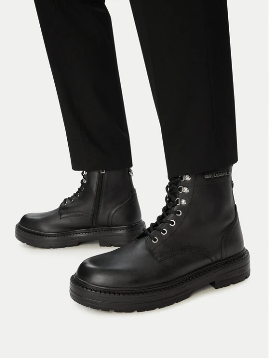 Zdjęcie produktu Trapery KARL LAGERFELD Miles KL10255 Czarny