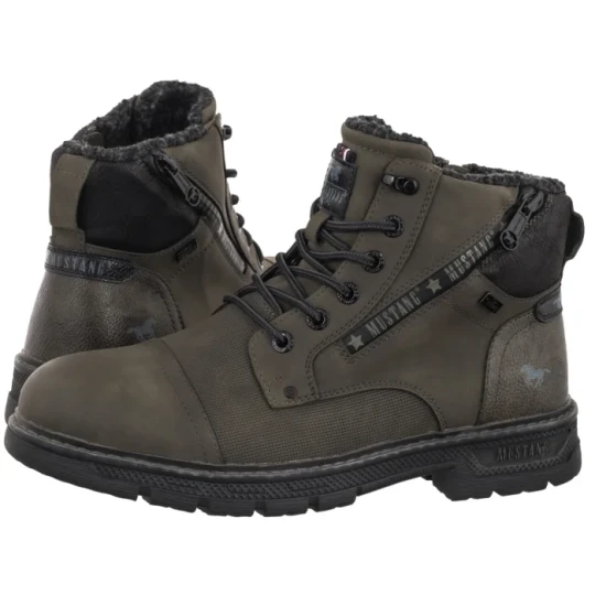 Zdjęcie produktu Trapery Khaki 15M016100200 (MU619-a) Mustang