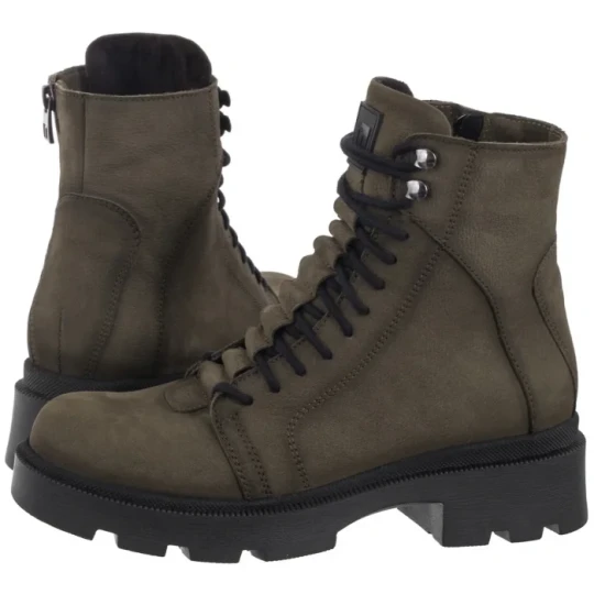 Zdjęcie produktu Trapery Oliwkowe 24673_ 9 (NE414-b) Nessi