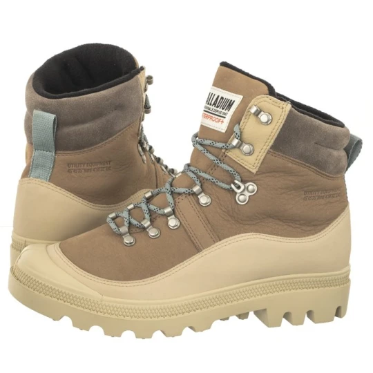 Zdjęcie produktu Trapery Pallabrousse Hkr Wp+ Nude Brown 98840-254-M (PA126-a) Palladium