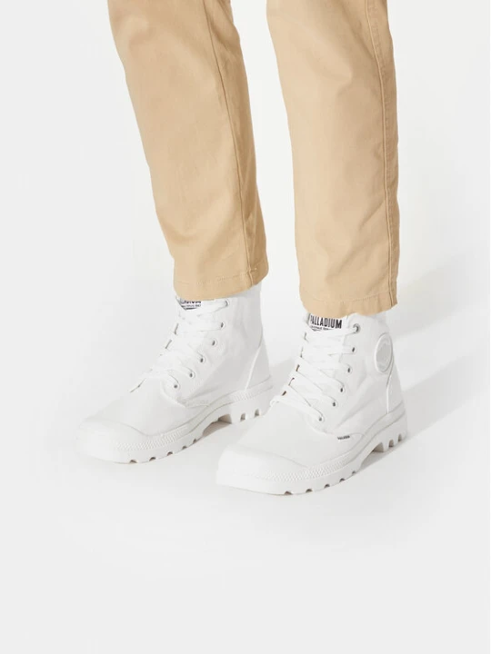 Zdjęcie produktu Trapery Palladium Pampa Hi Mono U 73089-116-M Biały