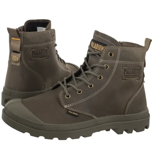 Zdjęcie produktu Trapery Pampa Zip Lth Legacy Dusky Green 79502-308-M (PA154-a) Palladium