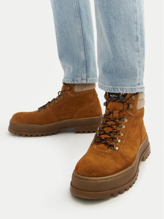 Zdjęcie produktu Trapery Pepe Jeans PMS50251 Brązowy