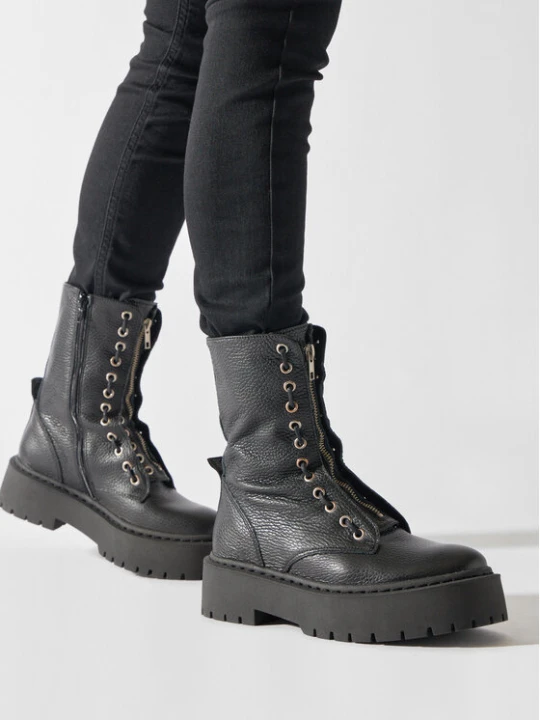Zdjęcie produktu Trapery Steve Madden Odilia Bootie SM11002631 SM11002631-017 Czarny
