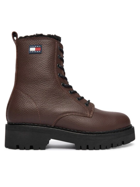 Zdjęcie produktu Trapery Tommy Jeans Tjw Urban Laceup Boot Wl EN0EN02906 Brązowy