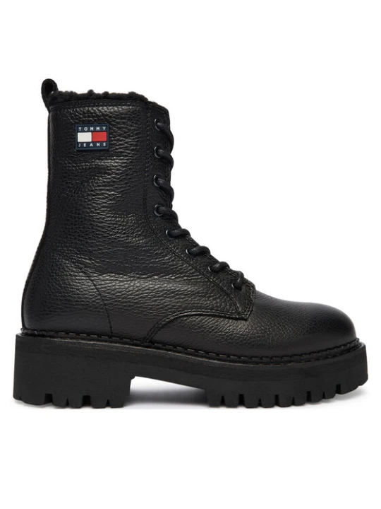 Zdjęcie produktu Trapery Tommy Jeans Tjw Urban Laceup Boot Wl EN0EN02906 Czarny