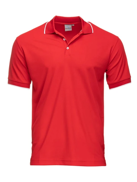 Zdjęcie produktu Traunstein Sport Funkcyjna koszulka polo w kolorze czerwonym rozmiar: XXL