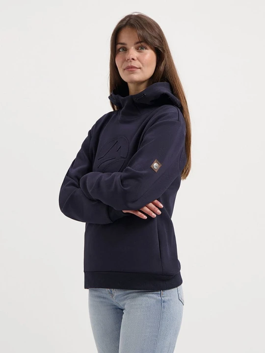 Zdjęcie produktu TRAVELIN' Bluza w kolorze granatowym rozmiar: L