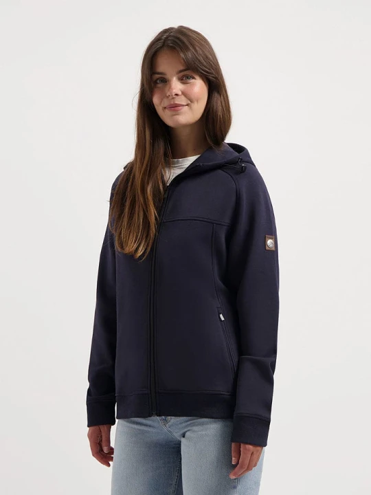Zdjęcie produktu TRAVELIN' Bluza w kolorze granatowym rozmiar: S