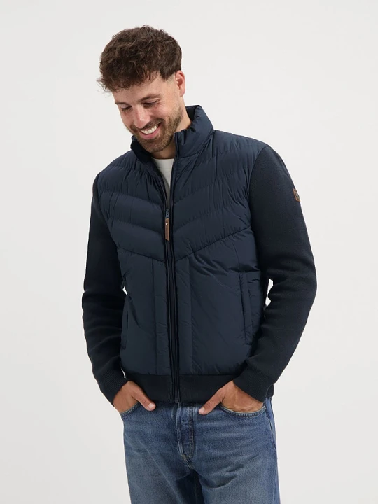 Zdjęcie produktu TRAVELIN' Kurtka przejściowa w kolorze granatowym rozmiar: 3XL
