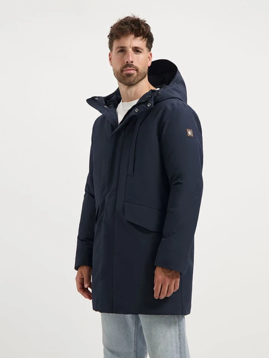 Zdjęcie produktu TRAVELIN' Parka "Janson" w kolorze granatowym rozmiar: XXL