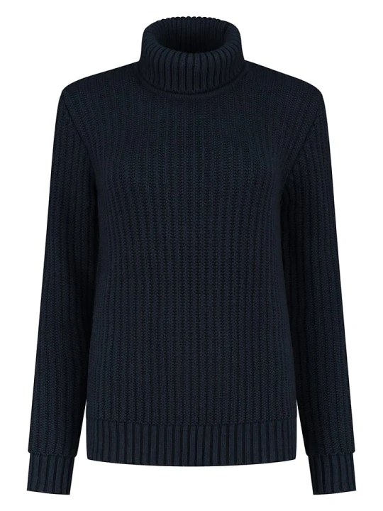 Zdjęcie produktu TRAVELIN' Sweter "Boda" w kolorze granatowym rozmiar: XL