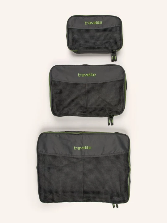 Zdjęcie produktu Travelite Torba Ułatwiająca Pakowanie, 3 Szt. grau CZIEMNOSZARY