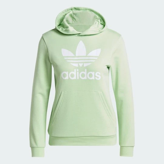 Zdjęcie produktu Trefoil Hoodie Adidas Semi Green Spark