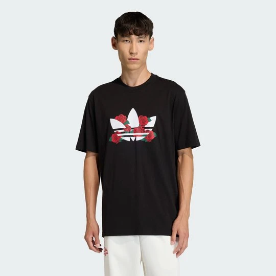 Zdjęcie produktu Trefoil Series Roses Adidas czarny