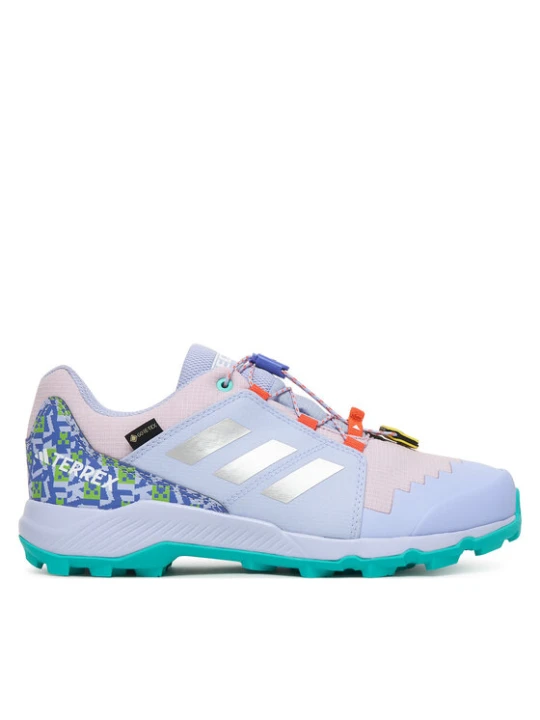 Zdjęcie produktu Trekkingi adidas Minecraft Terrex Gore-Tex Hiking JR1315 Fioletowy