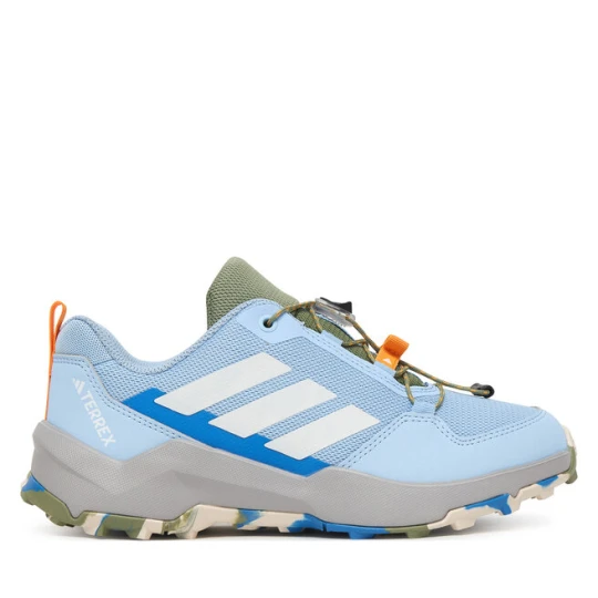 Zdjęcie produktu Trekkingi adidas Terrex Ax4S Speed Lacing JR9059 Błękitny Niebieski jasny