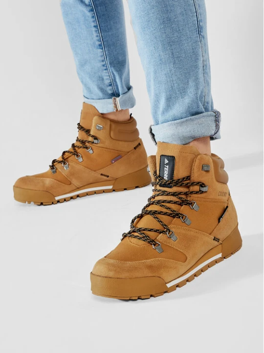 Zdjęcie produktu Trekkingi adidas Terrex Snowpitch C.Rdy FV7960 Brązowy