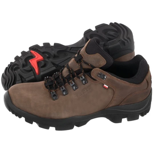 Zdjęcie produktu Buty Trekkingowe Brązowe 9377-92 (WO76-d) Wojas