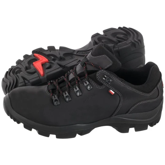Zdjęcie produktu Buty Trekkingowe Czarne 9377-91 (WO76-c) Wojas