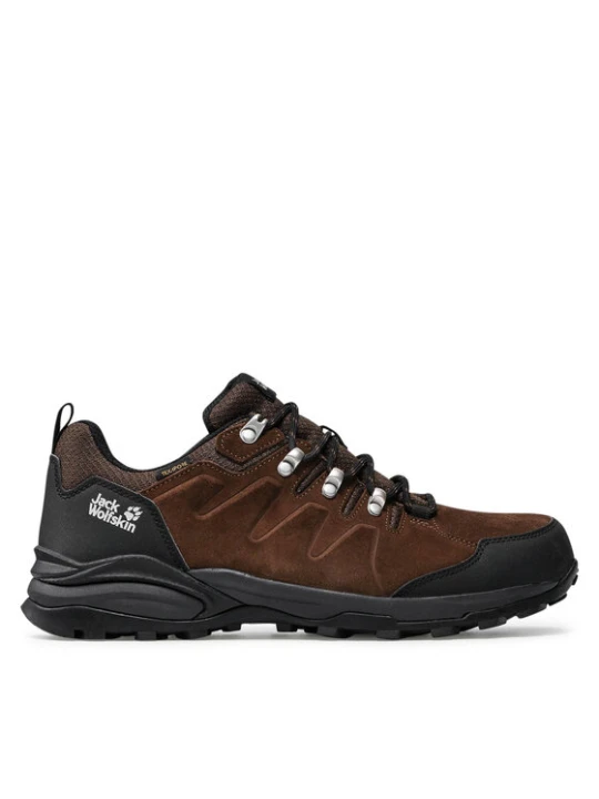 Zdjęcie produktu Trekkingi Jack Wolfskin Refugio Texapore Low M 4049851 Brązowy