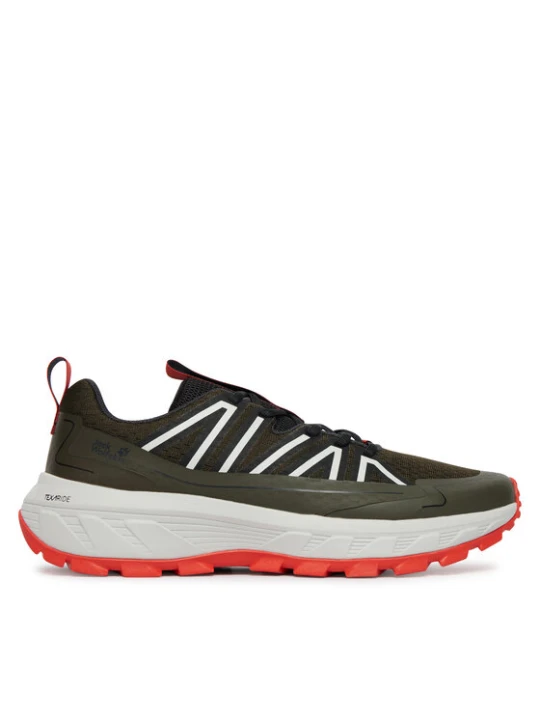 Zdjęcie produktu Trekkingi Jack Wolfskin Wild Hike Low M A65579 Zielony