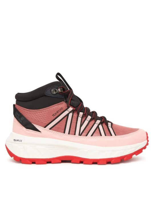 Zdjęcie produktu Trekkingi Jack Wolfskin Wild Hike Texapore Mid A65580 Różowy