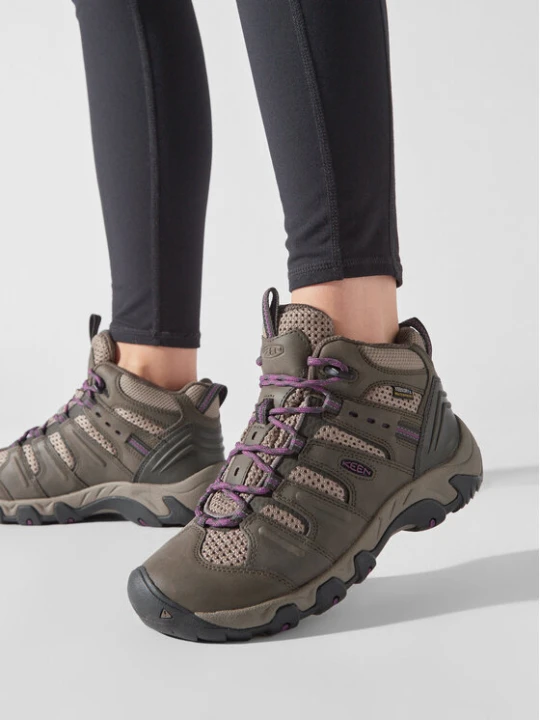 Zdjęcie produktu Trekkingi Keen Koven Mid Wp Bungee 1024027 Brązowy