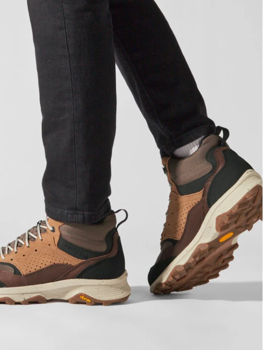 Zdjęcie produktu Trekkingi Merrell Speed Solo Mid Wp J004533 Brązowy