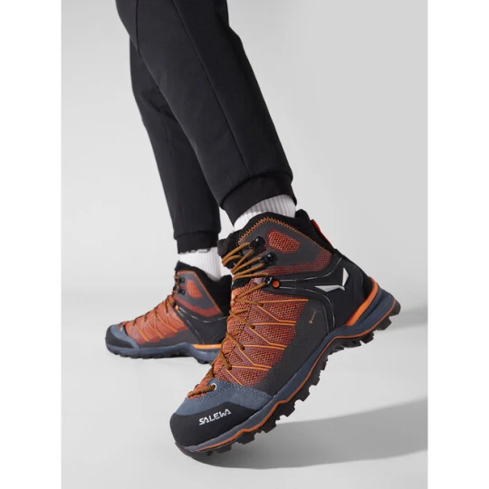 Zdjęcie produktu Trekkingi Salewa Ms Mnt Trainer Lite Mid Gtx GORE-TEX 61359-0927 Brązowy
