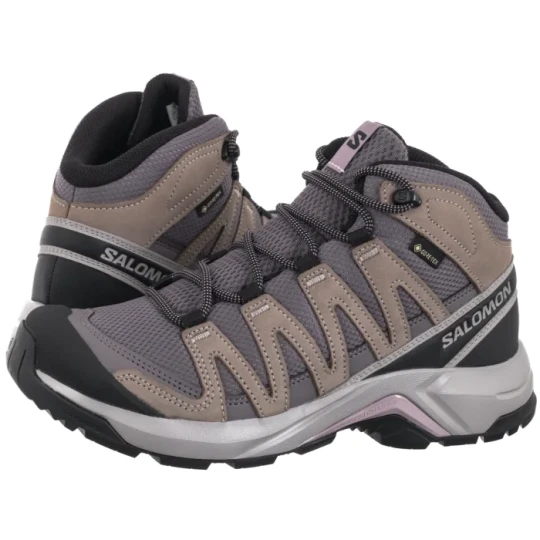 Zdjęcie produktu Buty Trekkingowe X-Adventure Recon Mid GTX W Excalibur/Gull/Nirvana 477534 (SO23-a) Salomon