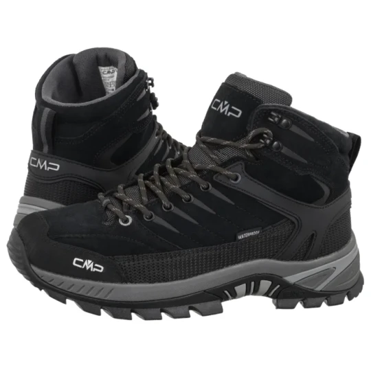 Zdjęcie produktu Buty Trekkingowe Rigel 2.0 Mid Wp Trekking Shoes 3Q1936714UV Nero-Grey (CM37-b) CMP