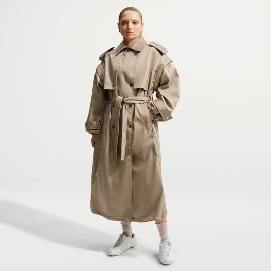 Zdjęcie produktu Trencz damski Nike Airreverent - Brązowy