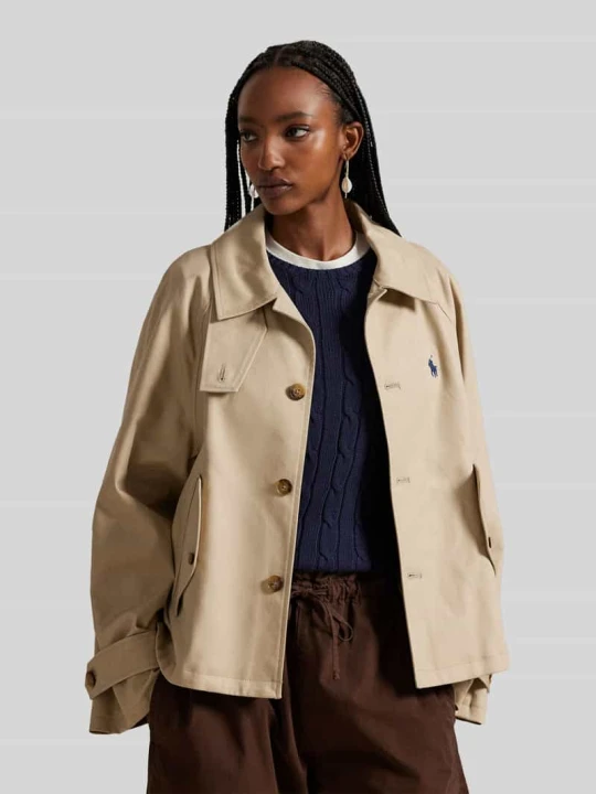 Zdjęcie produktu Trencz o kroju regular fit z czystej bawełny Polo Ralph Lauren Beżowy