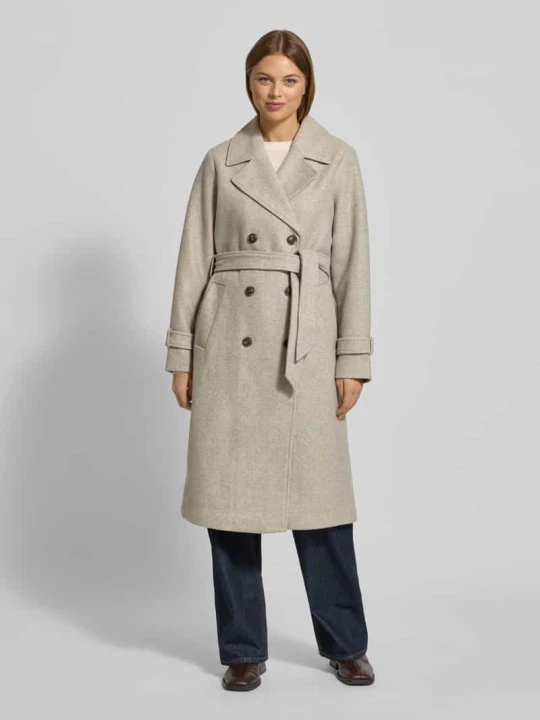Zdjęcie produktu Trencz o kroju regular fit z kołnierzem z połami model ‘FORTUNEVEGA’ Vero Moda