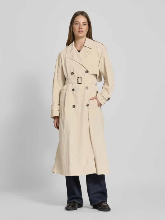 Zdjęcie produktu Trencz o kroju regular fit z kołnierzem z połami Tommy Hilfiger Écru