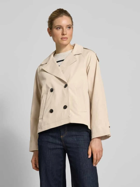 Zdjęcie produktu Trencz o kroju regular fit z wodoodpornego materiału Tom Tailor Beżowy