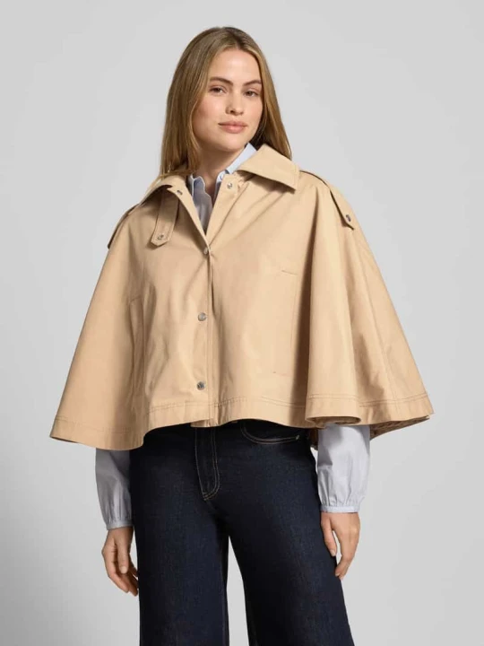 Zdjęcie produktu Trencz o kroju loose fit z Mieszanka bawełny Model 'C_CLARI' Boss Beżowy