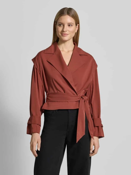 Zdjęcie produktu Trencz z mieszanki wiskozy o kroju slim fit model 'C-Jophelia' Boss