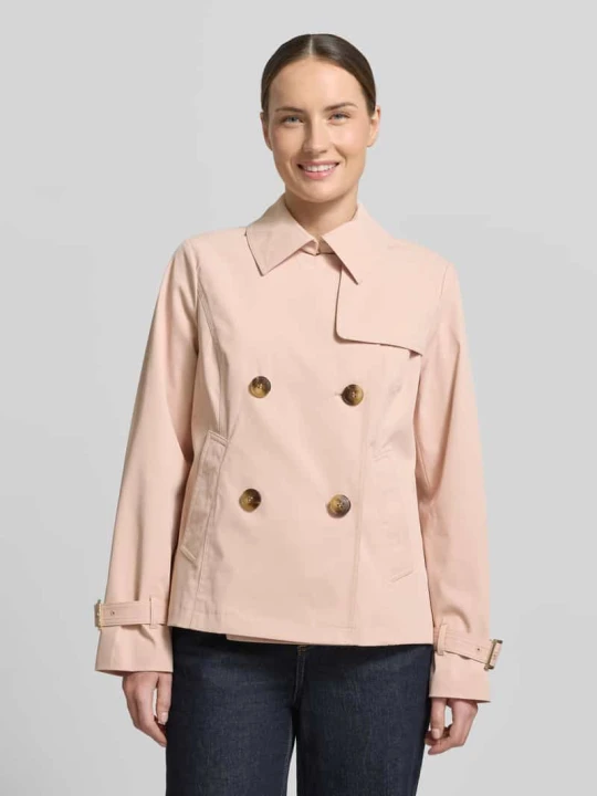 Zdjęcie produktu Trencz zapinany na guziki Michael Kors Różowy