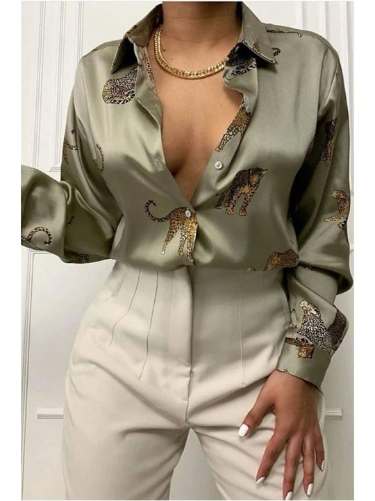 Zdjęcie produktu trendyol Bluzka w kolorze khaki rozmiar: S