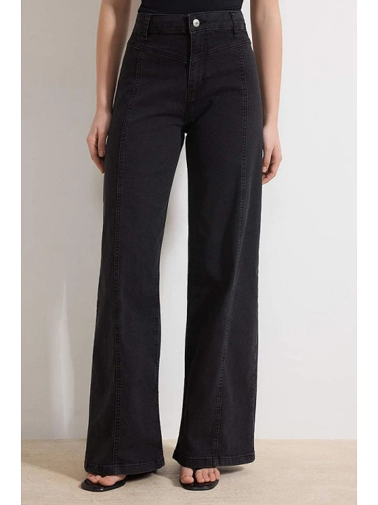 Zdjęcie produktu trendyol Dżinsy - Comfort fit - w kolorze czarnym rozmiar: 36