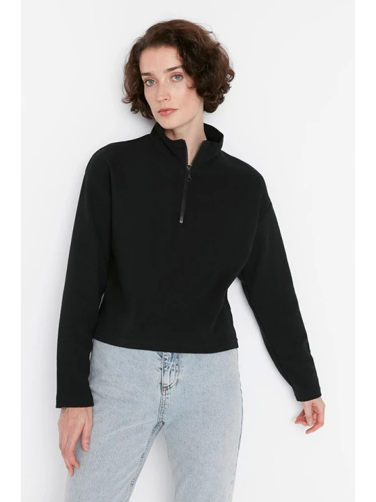 Zdjęcie produktu trendyol Sweter w kolorze czarnym rozmiar: S